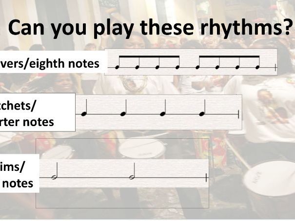 Samba: Lesson 4 (KS2 or KS3)