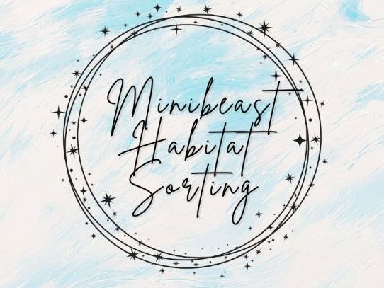 Minibeast Habitat Sorting