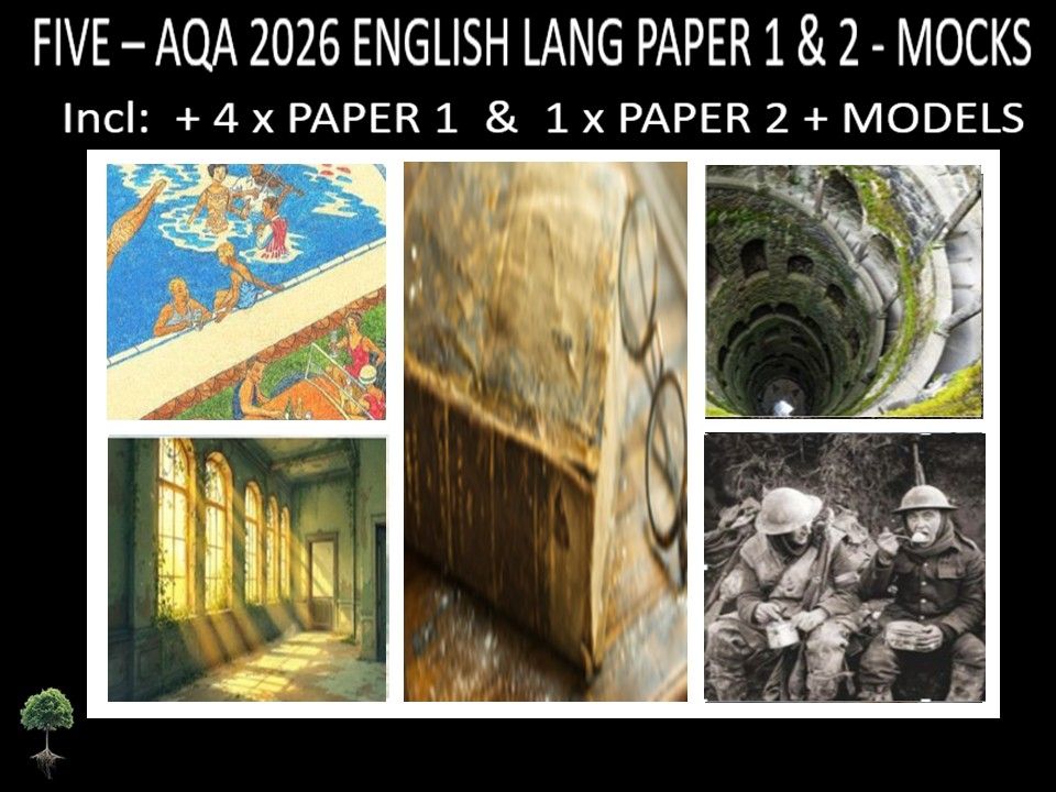 FIVE - AQA PAPER 1 & 2 | 2026 FULL MOCKS | MODELS