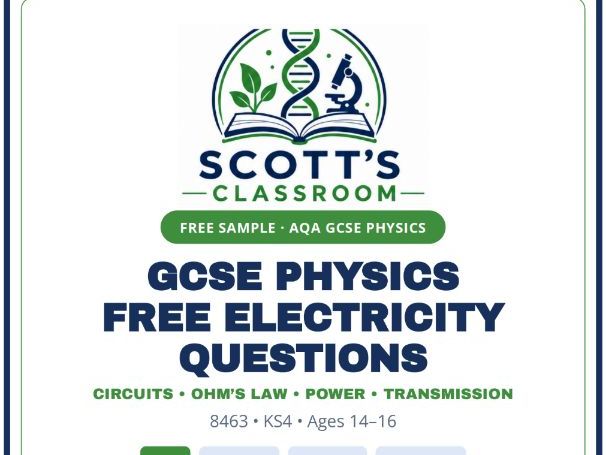 FREE AQA GCSE Physics Electricity Questions