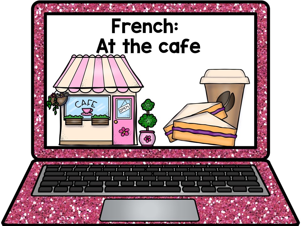 French PowerPoint: At the cafe