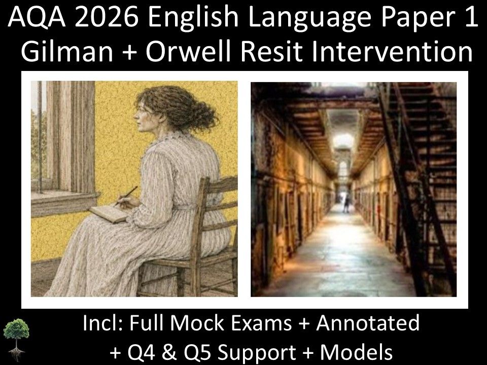 Two AQA 2026 English Language Paper 1 | Post 16 Resit Intervention