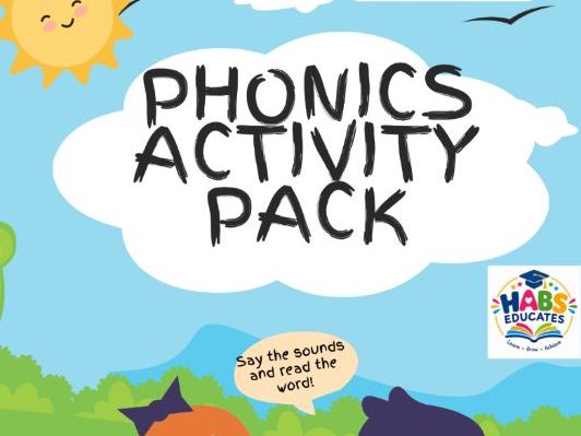 Phonics activity workbook