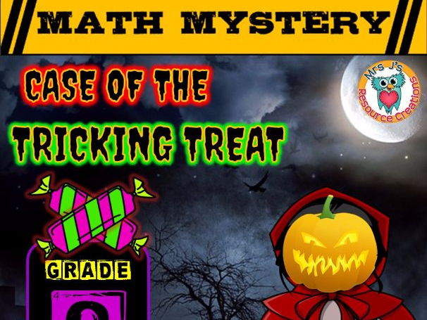 Halloween Math Mystery (GRADE 8)