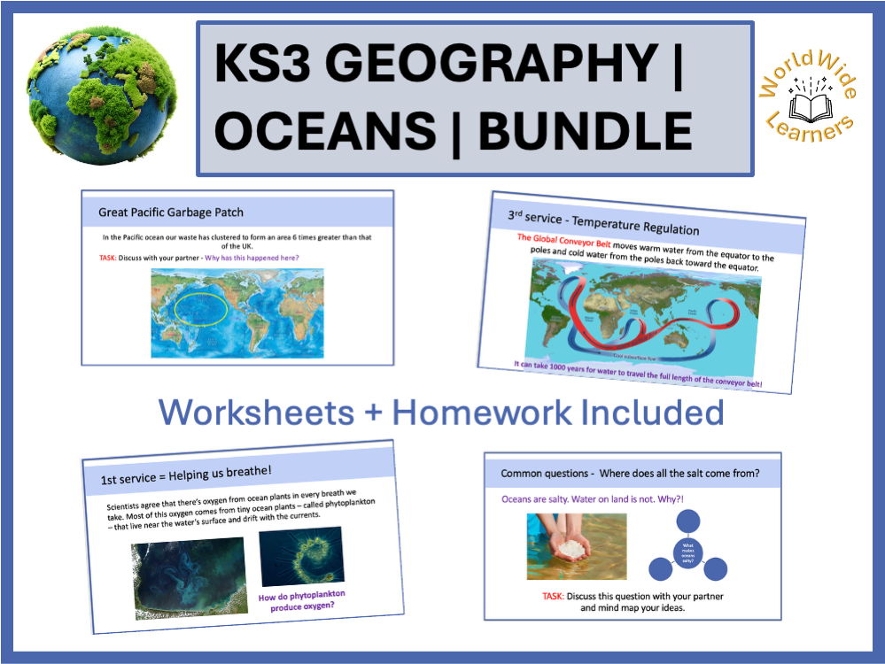 Geography - Complete Oceans  Unit