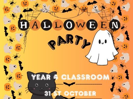 Halloween party invitation