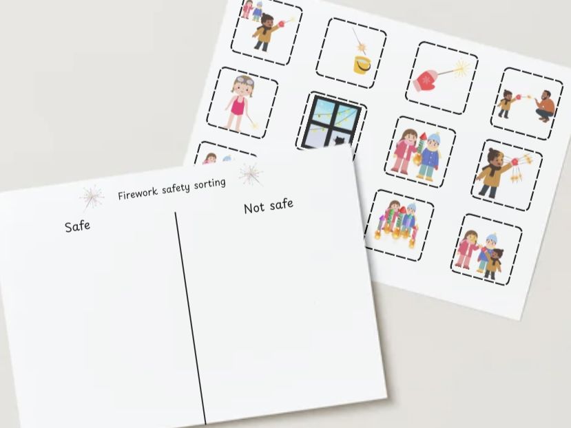 Firework safety sorting