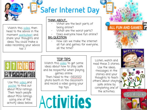 Internet Safety Lesson 6: Online Gaming 