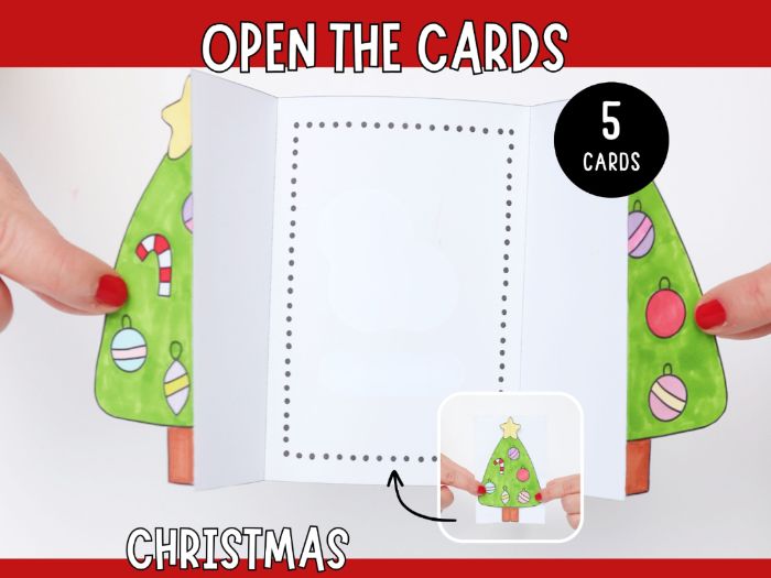 Christmas Cards - Printable Craft for Kids