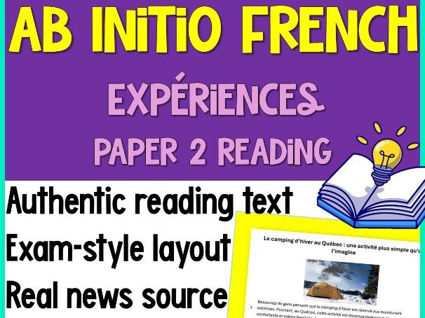 IB French Ab Initio Reading Holidays & Climate | Exam Prep | Canada | Culture