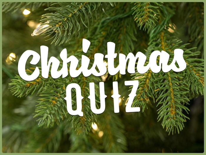 Christmas Quiz 2016 (For the end of term)