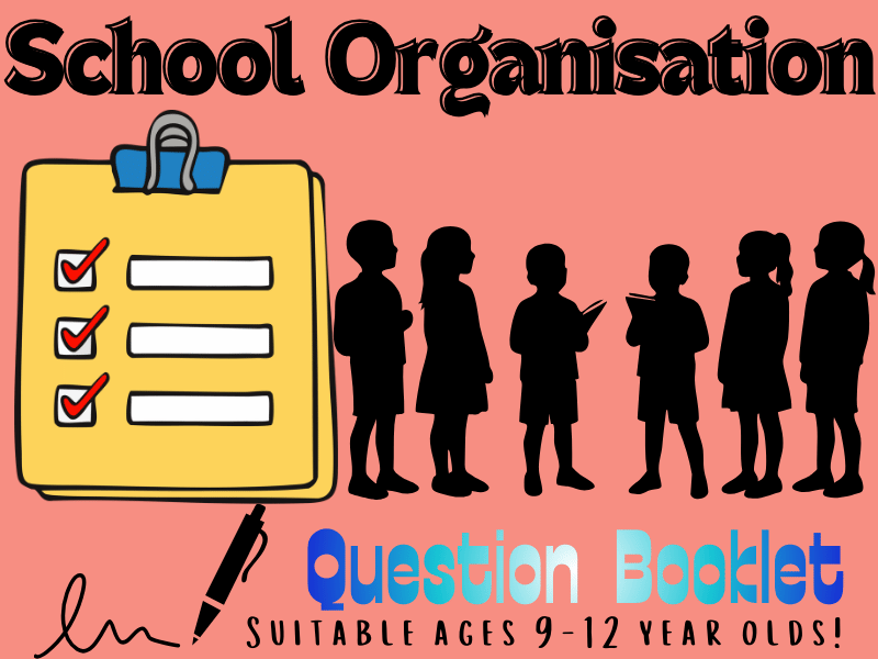 Mastering School Organisation: A Think-and-Reflect Question Booklet