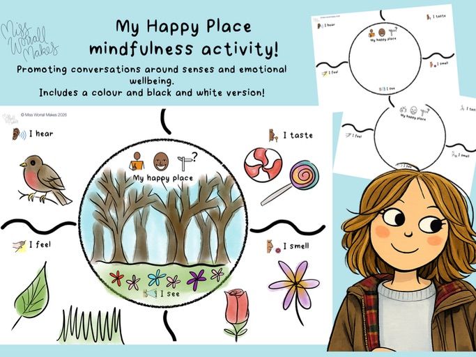 My Happy Place  Five Senses Mindfulness