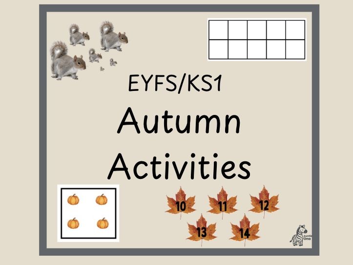 EYFS | KS1 Autumn themed Maths and Number Bundle