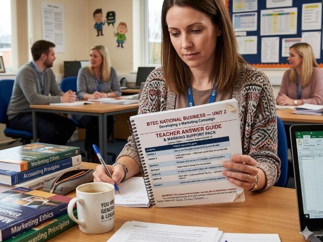 BTEC Unit 2 Marketing Campaign Teacher Answer Guide