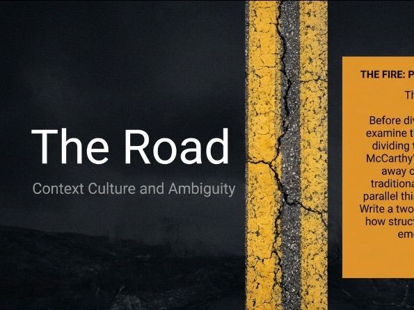 The Road Teaching Unit | Senior Year 11–12 | Complete Scheme of Work | Cormac McCarthy