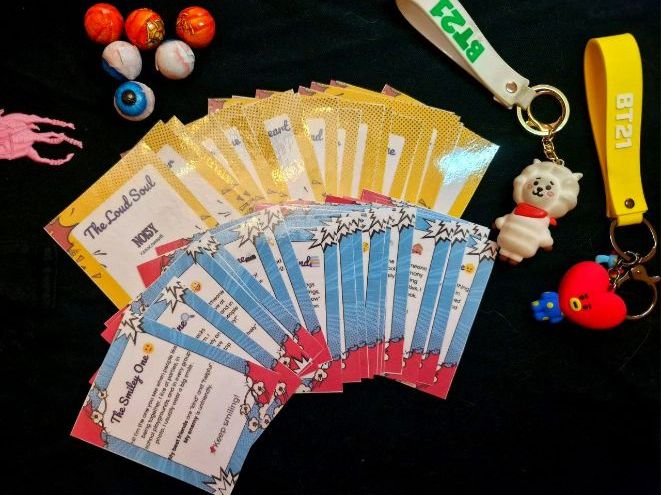 Adjective Speaking Cards A2 – Character Descriptions & Bonus Games