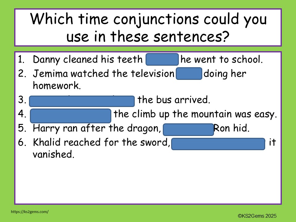 Y3 GPS Time Conjunctions Pack