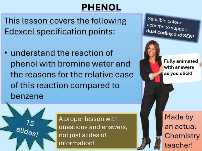 Phenol (click for video preview)