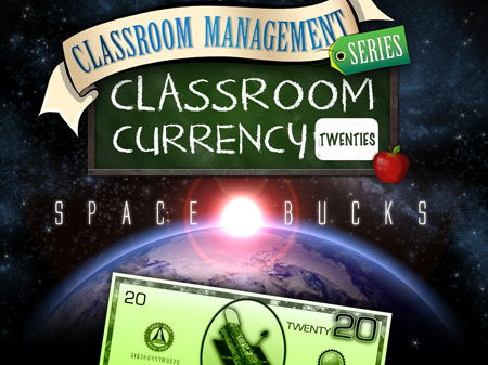 Classroom Currency: Space Bucks - 20s