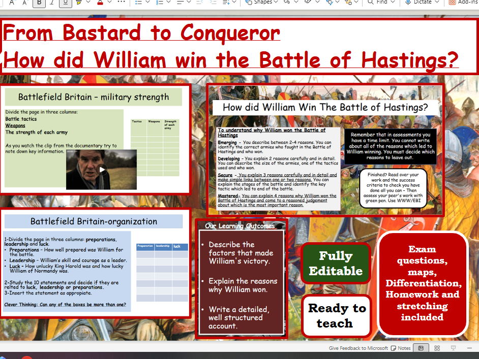 The Battle of Hastings