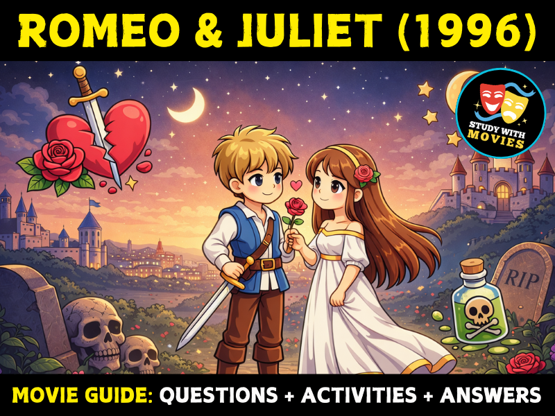 Romeo & Juliet (1996) Movie Guide - Questions & Activities with Answers