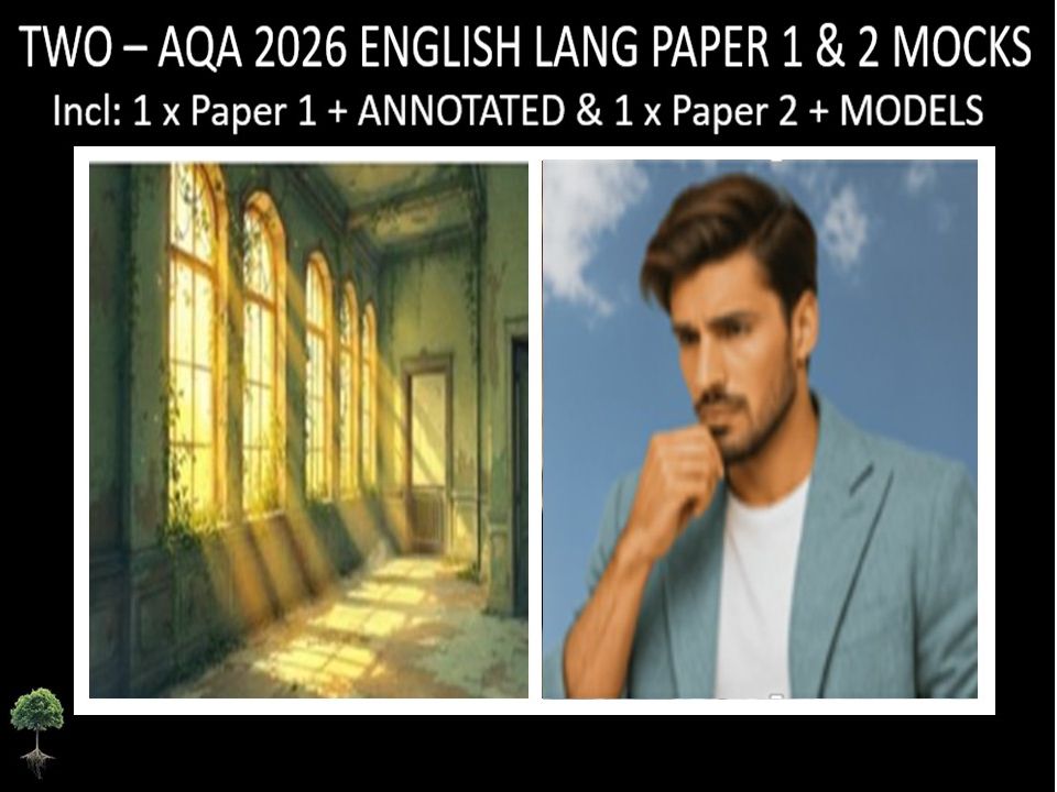 TWO - AQA PAPER 1 & 2 | 2026 FULL MOCKS | ANNOTATED | MODELS
