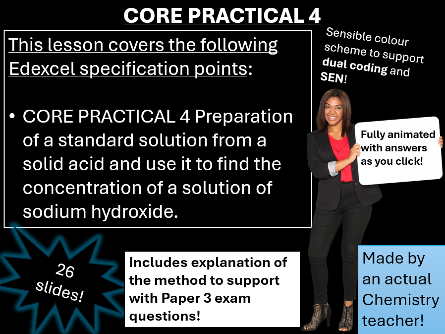 Core Practical 4 | Edexcel International AS Chemistry (click for video preview)