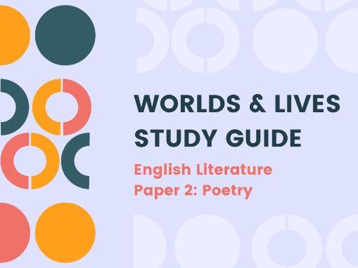 AQA Worlds and Lives Poetry Study Guide