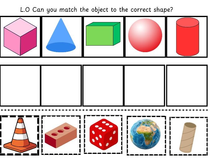 3D Shape Matching with Real Life Objects