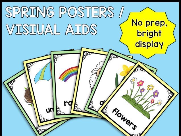 Spring Posters / Visual Aids