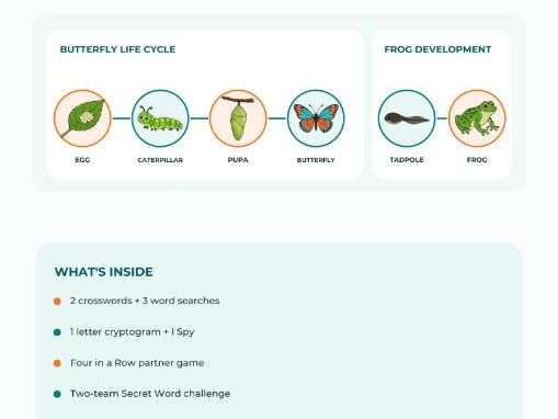 Animal Life Cycles Puzzles & Games | Year 2 Science