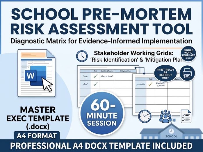 Pre-mortem Strategic Leadership Diagnostic Planning Tool