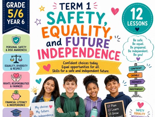 PSHE Year 6 Unit - Safety, Equality, and Future Independence