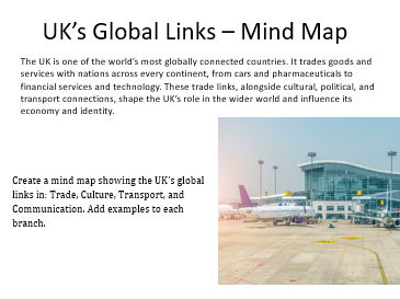 AQA GCSE Geography  U.K in the Wider World