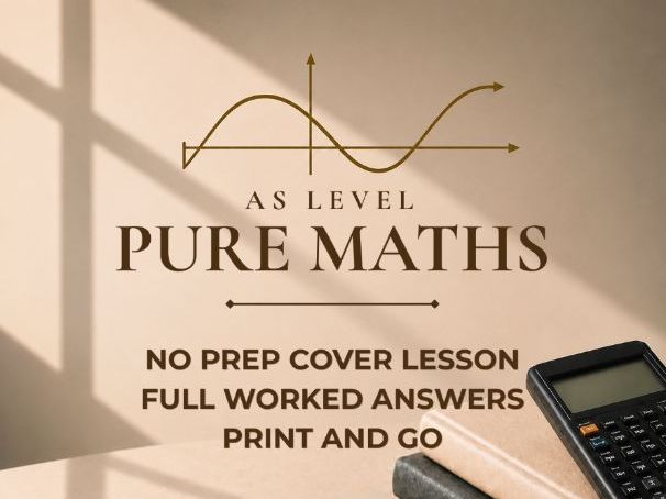 KS5 / AS Level Pure Maths Cover Lesson: Sigma Notation & Partial Sums (No Prep)