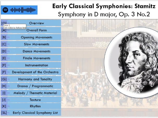 Eduqas A Level Music Early Classical Development of the Symphony