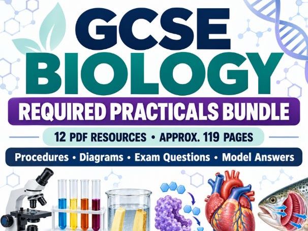 GCSE Biology Required Practicals Bundle