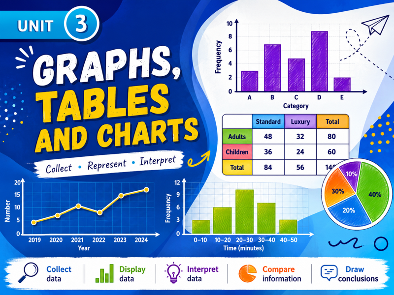 03 - Graphs, Tables and Charts Teacher Pack - FOUNDATION Maths GCSE Pearson Edexcel