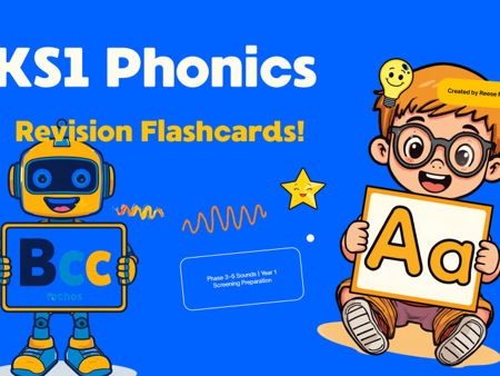 KS1 Phonics Revision PowerPoint 2026 – Phase 3–5 Sounds, Decodable Words & Screening Prep (No Prep ·
