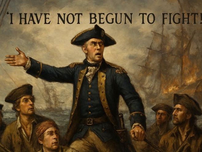 VOCABULARY STORY 742  WHAT DID JOHN PAUL JONES DO WHEN HE WAS LOSING?