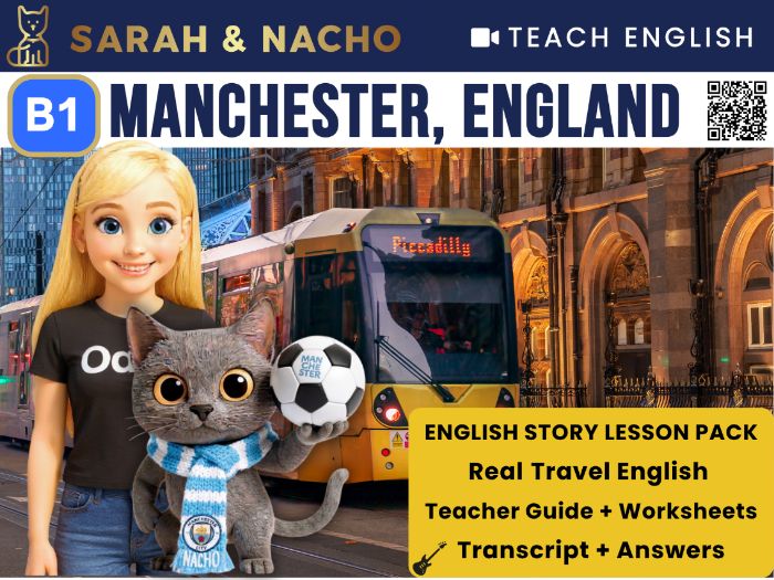 Manchester B1 ESL Likes & Hobbies Video Lesson