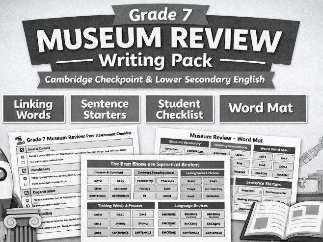Cambridge Checkpoint Exam-Style Writing Task Stage 7
