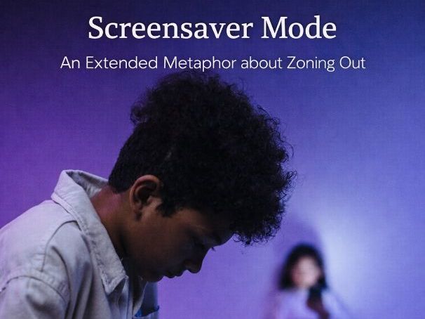Screensaver Mode – Contemporary Poetry Lesson on Distraction & Attention (Ages 11–15)