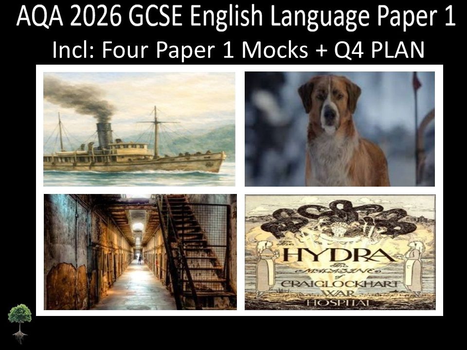 Four AQA 2026 GCSE English Language Paper 1 Mocks | Q4 Plan