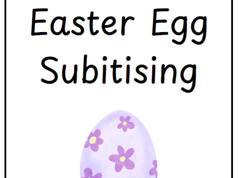 Easter Egg Subitising