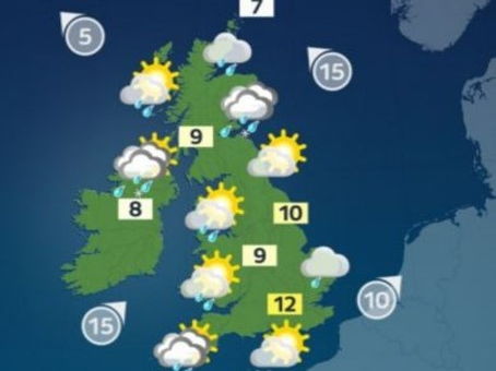 weather map for students