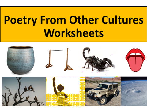 Poetry From Other Cultures Worksheets