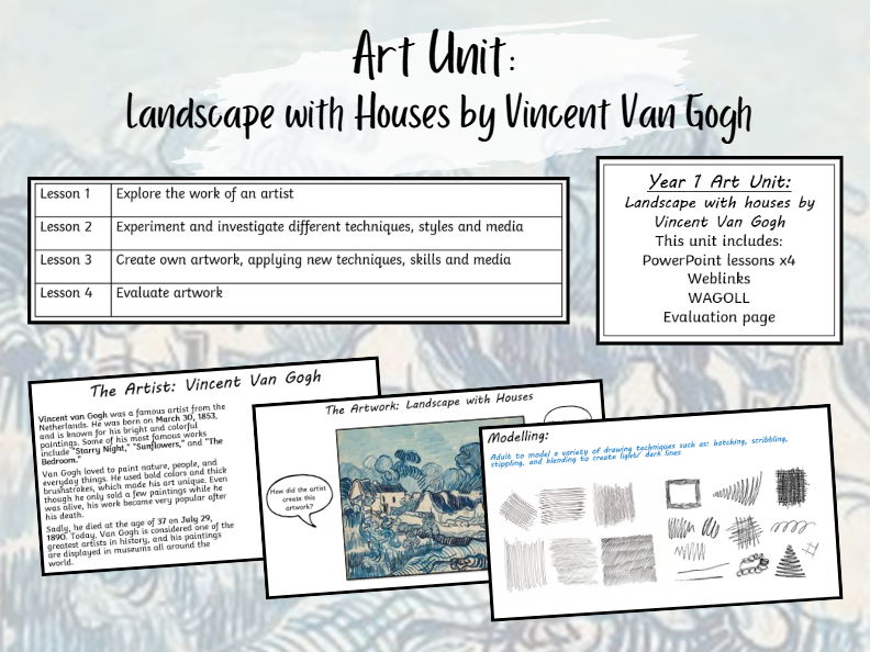 KS1 Art Unit - Vincent Van Gogh
