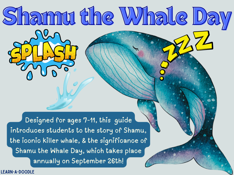 A Splash-Tastic Kids' Guide to Shamu the Whale Day – Dive into September 26th
